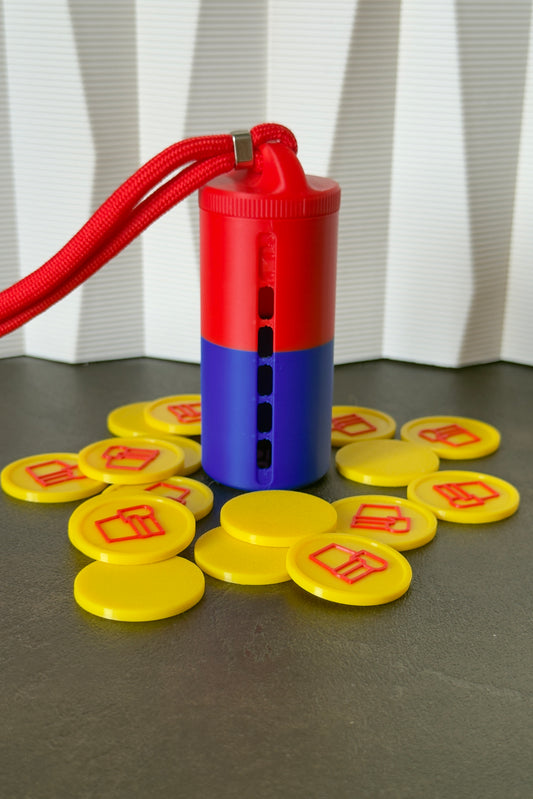 „Alaaf Venlo” Münzhalter mit luxuriösem Schlüsselband