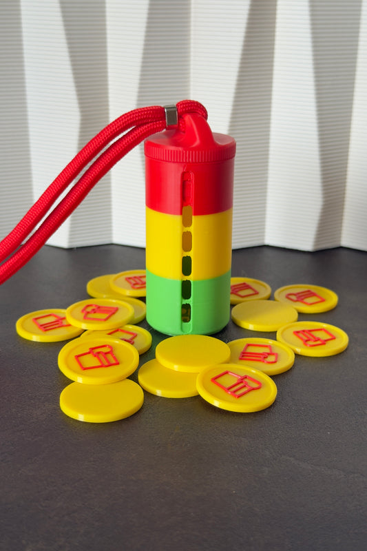 „Alaaf Limburg” Münzhalter mit luxuriösem Schlüsselband