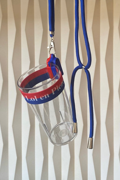 Clip A Cup « Stedje van Lol en Plezeer » avec lanière de luxe