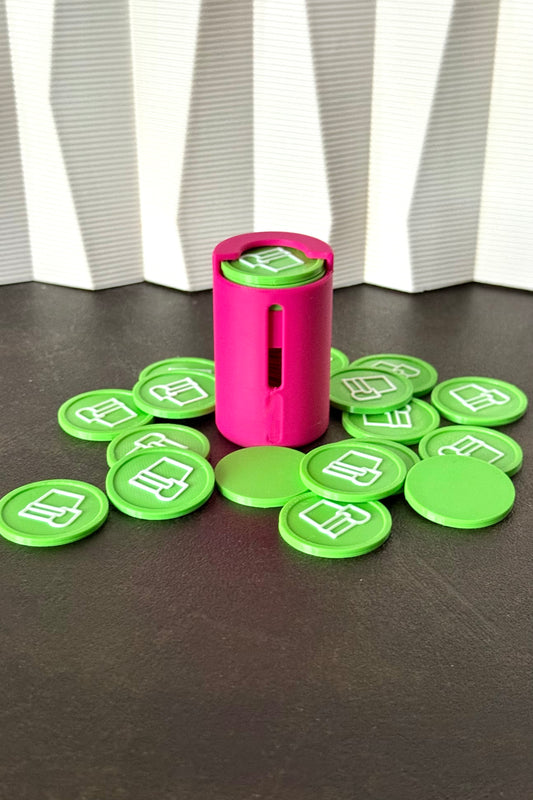 Porte-jetons « Pinky Promise » avec Ressort (Petit)