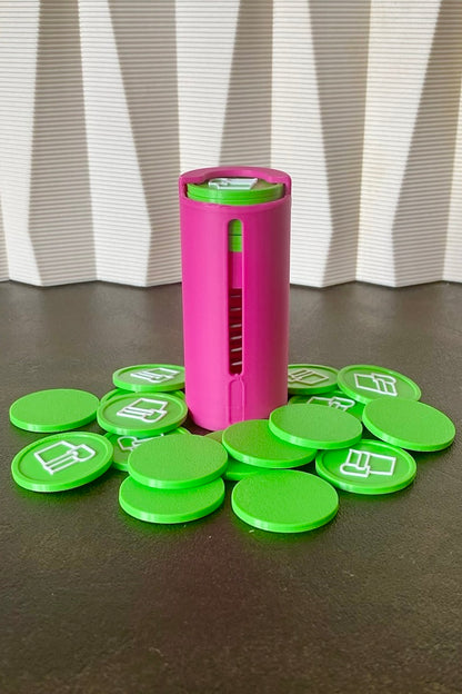 „Pinky Promise” Münzhalter mit Sprungfeder