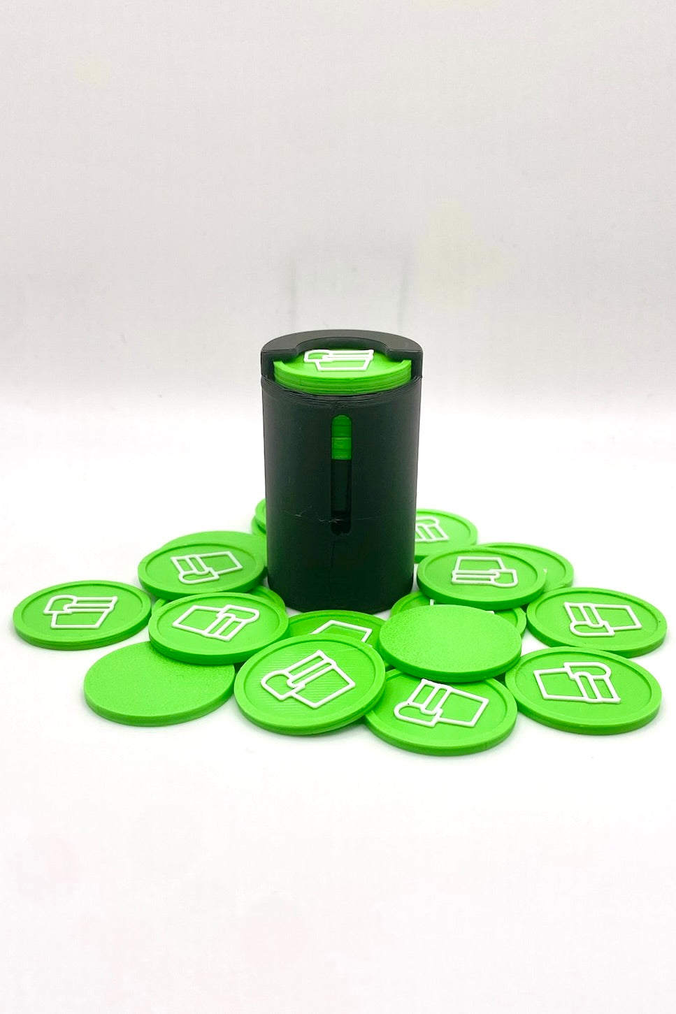 Porte-jetons « Night » avec Ressort (Petit)