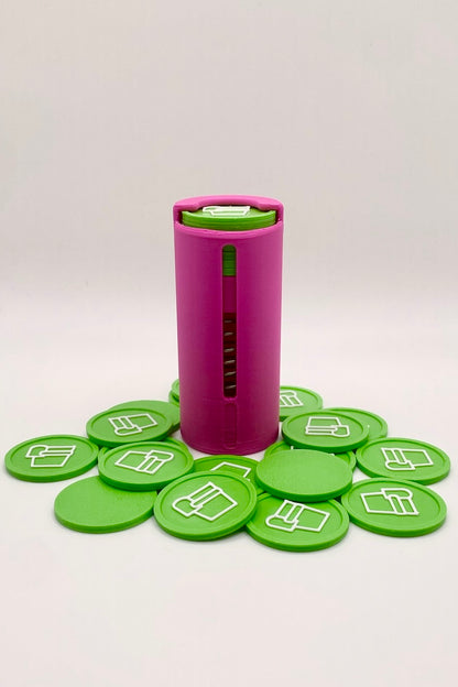 „Pinky Promise” Münzhalter mit Sprungfeder